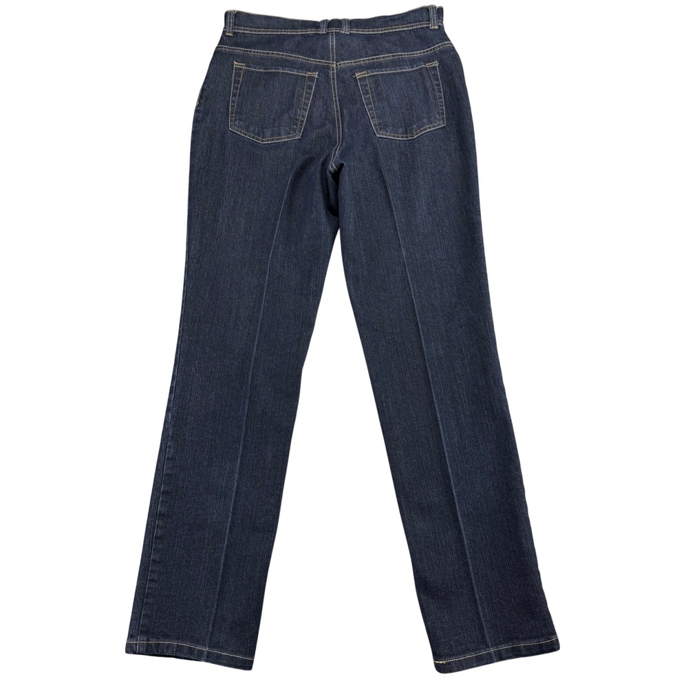 Gloria Vanderbilt Amanda High Rise Tapered Jeans Dark Wash Vintage Size 8 R30/30 - Picture 2 of 14